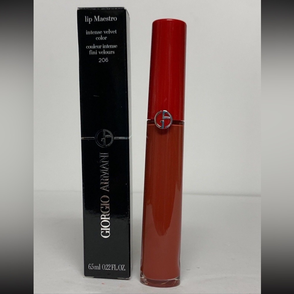 Giorgio Armani Lip Maestro Intense Velvet Color Cedar #206